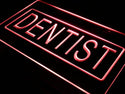 ADVPRO Dentist Open Clinic Shop Display Neon Light Sign st4-i393 - Red