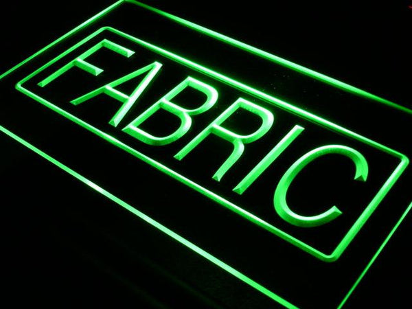 ADVPRO Fabric Shop Retail Merchandise Neon Light Sign st4-i396 - Green