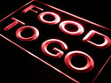 ADVPRO Food to Go Delivery Service New Neon Light Sign st4-i399 - Red