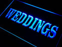 ADVPRO Weddings Services Shop Neon Light Sign st4-i400 - Blue
