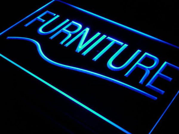 ADVPRO Furniture Shop Advertise Display Neon Light Sign st4-i401 - Blue