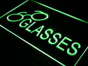 ADVPRO Glasses Optical Eye Care Shop NR Neon Light Sign st4-i402 - Green