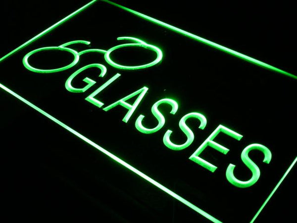 ADVPRO Glasses Optical Eye Care Shop NR Neon Light Sign st4-i402 - Green