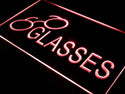 ADVPRO Glasses Optical Eye Care Shop NR Neon Light Sign st4-i402 - Red