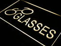 ADVPRO Glasses Optical Eye Care Shop NR Neon Light Sign st4-i402 - Yellow