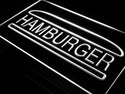 ADVPRO Hamburger Display Shop Cafe Bar Neon Light Sign st4-i403 - White