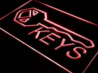 ADVPRO Keys Shop Lock Key Display Neon Light Sign st4-i406 - Red