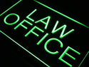ADVPRO Law Office Display Services New Neon Light Sign st4-i407 - Green