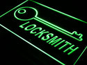 ADVPRO Locksmith Keys Display Lock Open Neon Light Sign st4-i408 - Green