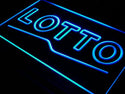 ADVPRO LOTTO Lottery Open Display Shop Neon Light Sign st4-i409 - Blue