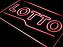 ADVPRO LOTTO Lottery Open Display Shop Neon Light Sign st4-i409 - Red