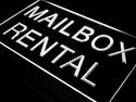 ADVPRO Mail Box Rental Display Lure New Neon Light Sign st4-i410 - White