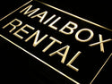 ADVPRO Mail Box Rental Display Lure New Neon Light Sign st4-i410 - Yellow