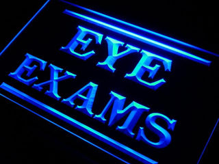 ADVPRO Eyes Exams Optical Shop Neon Light Sign st4-i415 - Blue