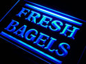 ADVPRO Fresh Bagels Shop Neon Light Sign st4-i416 - Blue