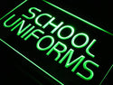 ADVPRO School Uniform Shop Display Lure Neon Light Sign st3-i452 - Green