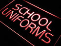 ADVPRO School Uniform Shop Display Lure Neon Light Sign st3-i452 - Red