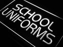 ADVPRO School Uniform Shop Display Lure Neon Light Sign st3-i452 - White