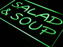 ADVPRO Salad and Soup Cafe Restaurant Neon Light Sign st3-i453 - Green