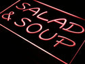 ADVPRO Salad and Soup Cafe Restaurant Neon Light Sign st3-i453 - Red