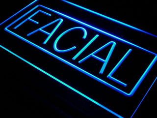 ADVPRO Facial Shop Beauty Salon Display Neon Light Sign st3-i454 - Blue