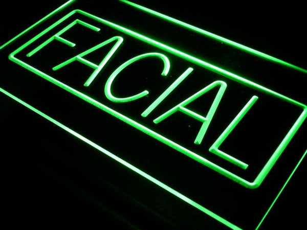 ADVPRO Facial Shop Beauty Salon Display Neon Light Sign st3-i454 - Green
