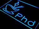 ADVPRO Pho Vietnamese Vietnam Noodle Food Light Sign st3-i459 - Blue