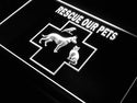 ADVPRO Rescue our Pets Dog Cat Shop NEW Neon Light Sign st4-j648 - White