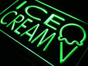 ADVPRO Ice Cream Display Shop Cafe Bar Neon Light Sign st4-j653 - Green