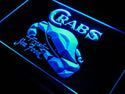 ADVPRO Crabs Fresh Seafood Restaurant LED Neon Sign st4-j655 - Blue