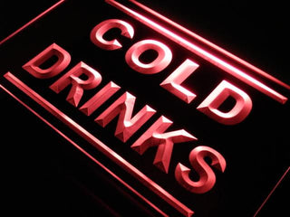ADVPRO Cold Drinks Cafe Beer Pub Club Neon Light Sign st4-j659 - Red