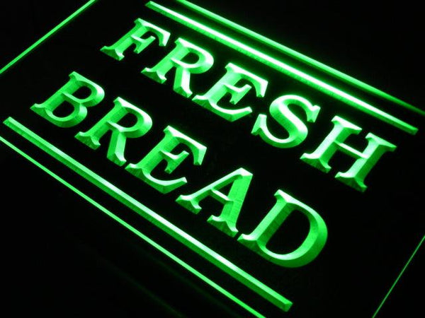ADVPRO Fresh Bread Bakery Shop Display Neon Light Sign st4-j660 - Green