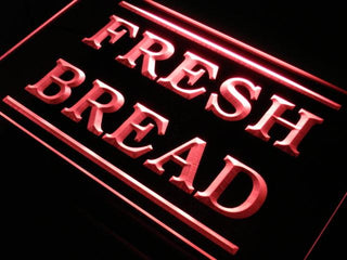 ADVPRO Fresh Bread Bakery Shop Display Neon Light Sign st4-j660 - Red