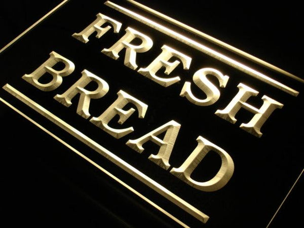 ADVPRO Fresh Bread Bakery Shop Display Neon Light Sign st4-j660 - Yellow