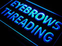 ADVPRO Eyebrows Threading Beauty Salon Neon Light Sign st4-j665 - Blue