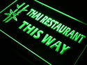 ADVPRO Thai Restaurant This Way Food Neon Light Sign st4-j706 - Green