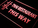 ADVPRO Thai Restaurant This Way Food Neon Light Sign st4-j706 - Red