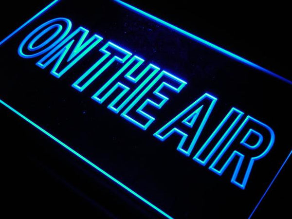 ADVPRO On The Air Studio Room Game Neon Light Sign st4-j708 - Blue