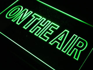 ADVPRO On The Air Studio Room Game Neon Light Sign st4-j708 - Green