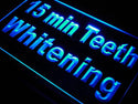 ADVPRO Teeth Whitening Dentist 15 min Neon Light Sign st4-j714 - Blue