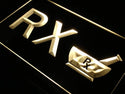 ADVPRO RX Pharmacy Display Shop NEW Neon Light Sign st4-j721 - Yellow