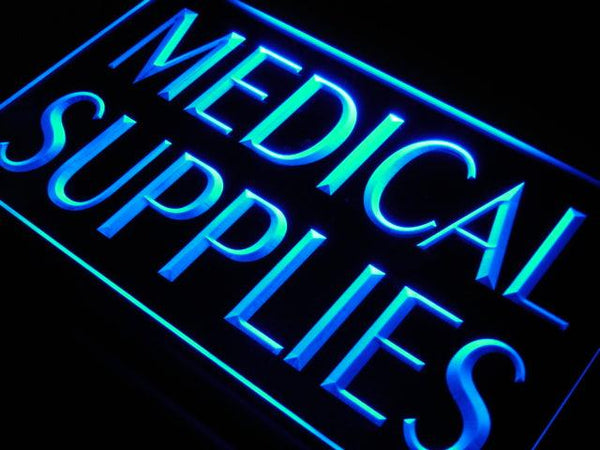 ADVPRO Medical Supplies Agent Display Neon Light Sign st4-j722 - Blue