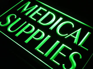 ADVPRO Medical Supplies Agent Display Neon Light Sign st4-j722 - Green