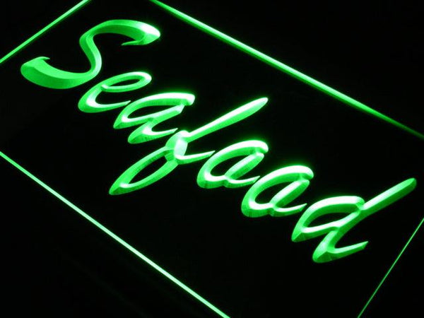 ADVPRO Seafood Restaurant Cafe Bar Pub Neon Light Sign st4-j724 - Green