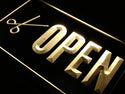 ADVPRO Open Scissor Hair Cut Barber NR Neon Light Sign st4-j726 - Yellow