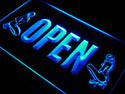 ADVPRO Open Exotic Dancer Shop Bar Neon LED Sign st4-j727 - Blue