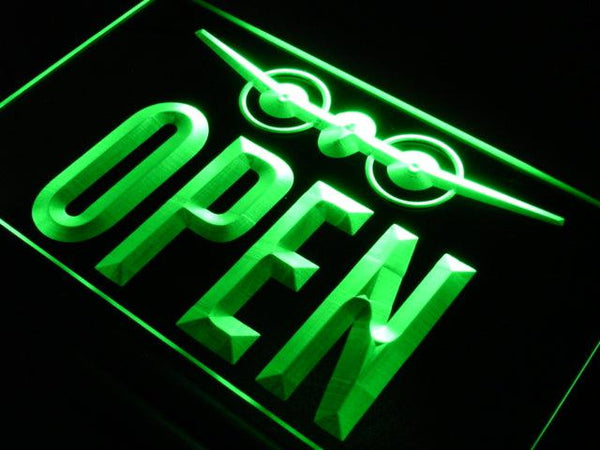 ADVPRO Open Travel Agent Aeroplane Shop Neon Light Sign st4-j731 - Green