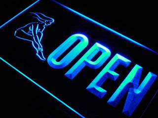 ADVPRO Open Waxing Beauty Salon Shop NR Neon Light Sign st4-j732 - Blue