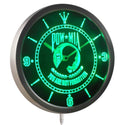 AdvPro - POW MIA You are not Forgotten Neon Sign LED Wall Clock nc0211 - Neon Clock