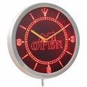 ADVPRO Exotic Stripper Dancers Beer Bar Gift Neon Sign LED Wall Clock nc0287 - Red